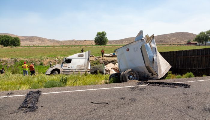 El papel de un abogado de lesiones personales en un caso de accidente de camión